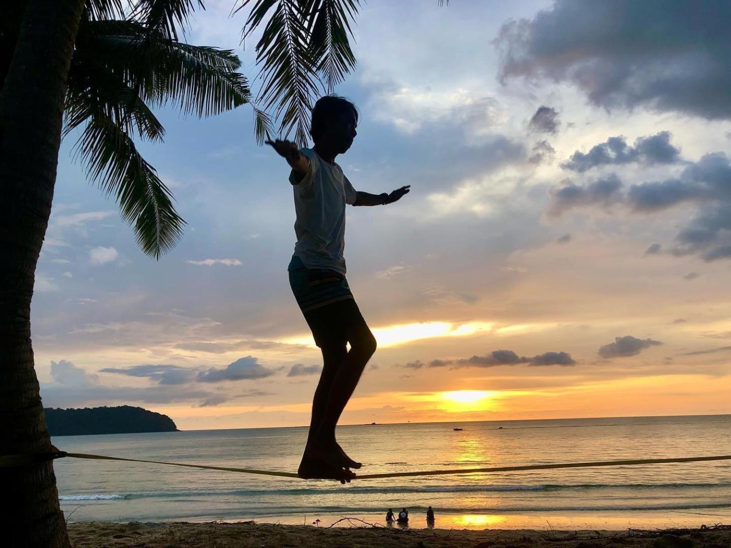パンタイ・サナングShaka Garden House Langkawiアパートメント エクステリア 写真